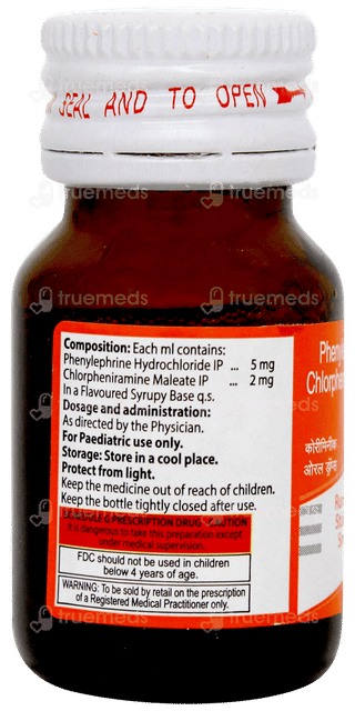 Coriminic Orange Flavour Oral Drops 15ml