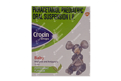 Crocin Peppermint Flavour Oral Drops 15ml