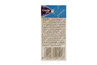 Crocin 100 MG Drops 15 ML