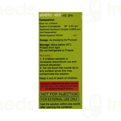 Cromogat Forte Eye Drops 5ml