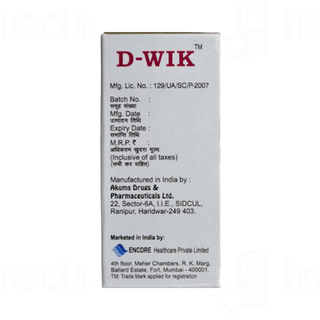 D Wik Orange Flavour Oral Drops 15Ml