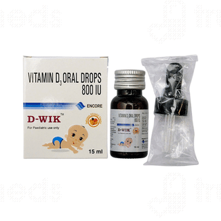 D Wik Orange Flavour Oral Drops 15Ml