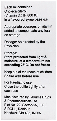 D3 Baby Plus Oral Drops 15ml