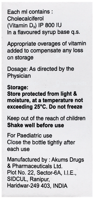 D3 Baby Plus Oral Drops 15ml