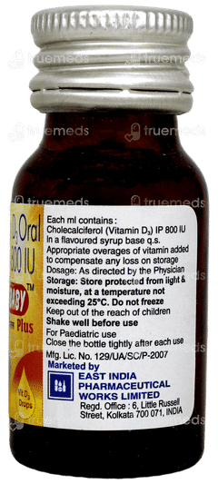 D3 Baby Plus Oral Drops 15ml