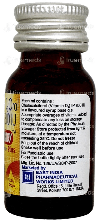 D3 Baby Plus Oral Drops 15ml