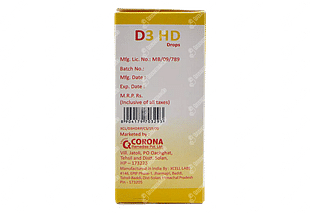 D3 Hd 400 IU Drops 30 ML