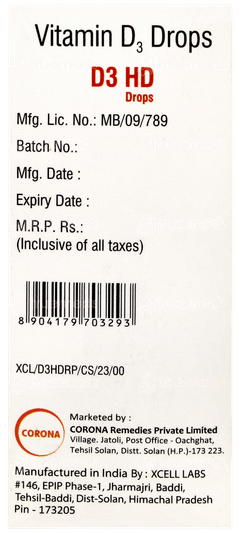 D3 Hd Oral Drops 30ml