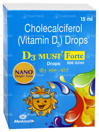 D3 Must Forte Oral Drops 15Ml