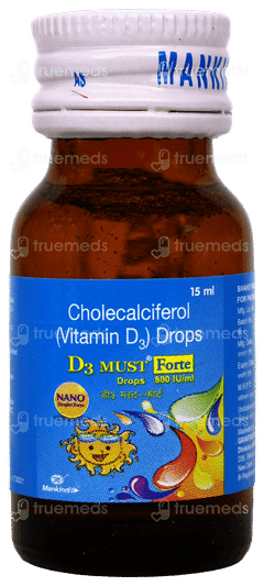 D3 Must Forte Oral Drops 15Ml D3 Must Forte Oral Drops 15Ml
