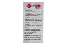 D3 Rich 800iu Oral Drops 15ml