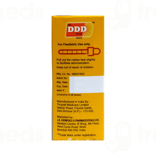 Ddd Oral Drops 15Ml