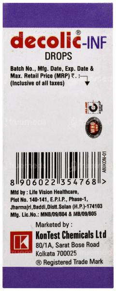 Decolic Inf Oral Drops 30ml