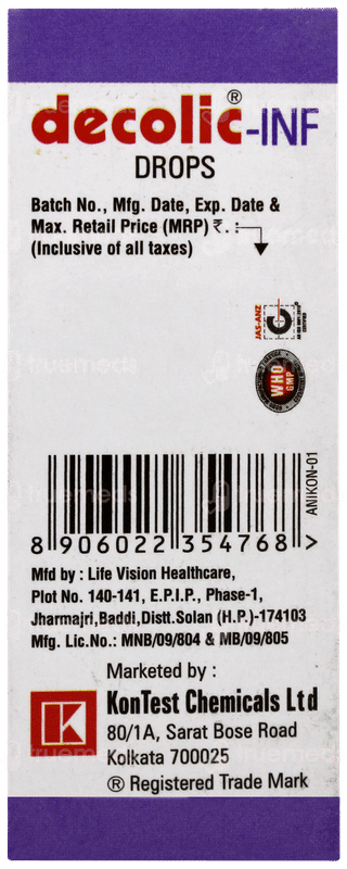 Decolic Inf Oral Drops 30ml