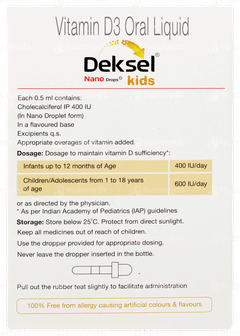 Deksel Nano Kids Oral Drops 15ml