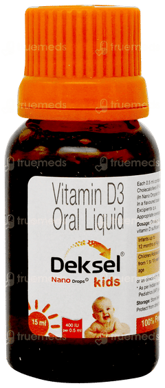 Deksel Nano Kids Oral Drops 15ml