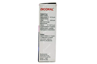 Diconal 0.1 % Nasal Drops 10 ML