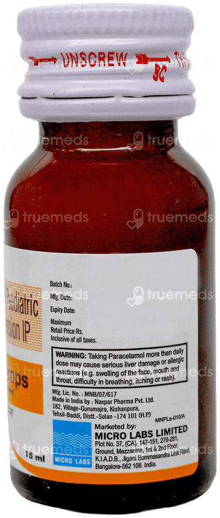 Dolo Oral Drops 15Ml