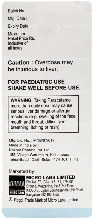 Dolopar Oral Drops 15Ml