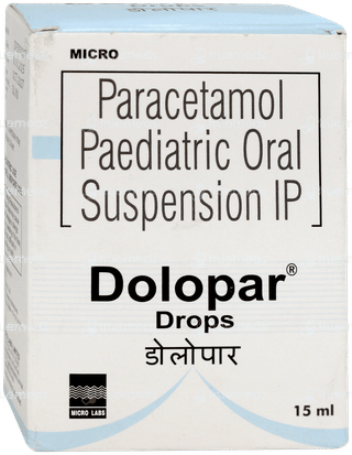 Dolopar Oral Drops 15Ml