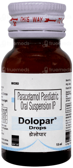 Dolopar Oral Drops 15Ml