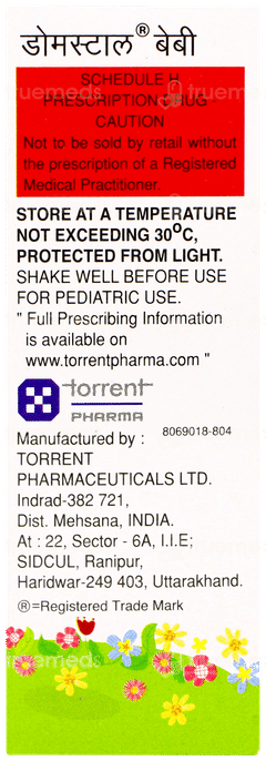 Domstal Baby Strawberry Flavour Oral Drops 5ml