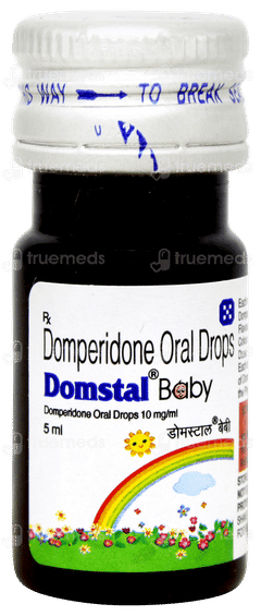 Domstal Baby Strawberry Flavour Oral Drops 5ml