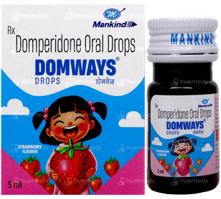 Domways Strawberry Flavour Oral Drops 5Ml