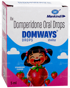 Domways Strawberry Flavour Oral Drops 5Ml