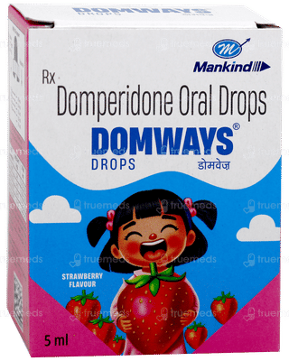 Domways Strawberry Flavour Oral Drops 5Ml