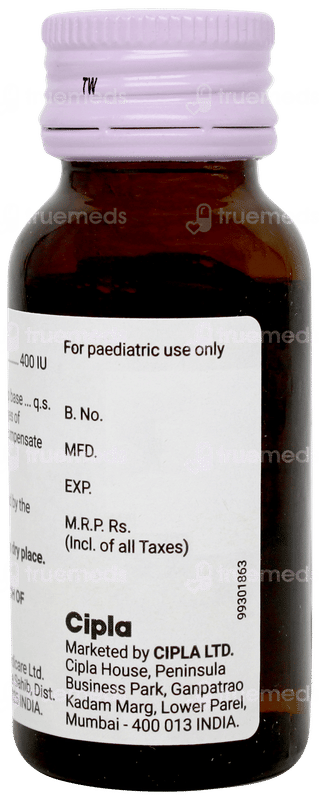 D Sol 400iu Mango Flavour Oral Drops 30ml