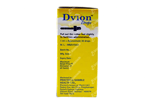 Dvion 800 IU Drops 15 ML