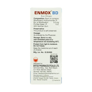 Enmox Bd Eye Drops 5Ml