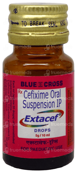 Extacef 50 Mg Drops 10 Ml