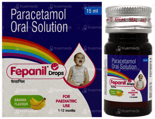 Fepanil Banana Flavour Oral Drops 15Ml