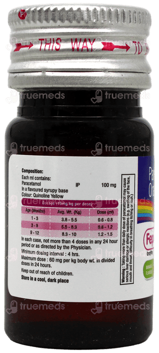 Fepanil Banana Flavour Oral Drops 15Ml