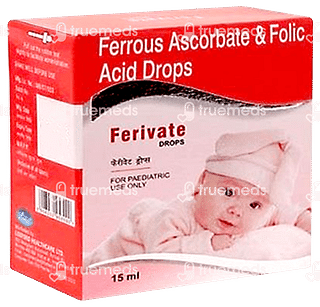 Ferivate 10 Mg/100mcg Drops 15 ML