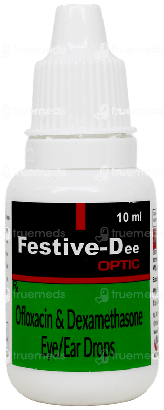 Festive Dee Optic Eye/Ear Drops 10Ml