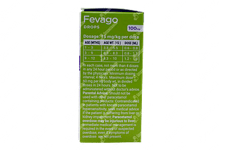 Fevago 100 MG Drops 15 ML