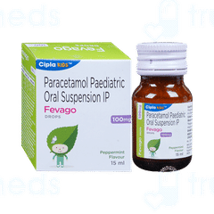 Fevago 100mg Peppermint Flavour Oral Drops 15ml