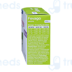 Fevago 100mg Peppermint Flavour Oral Drops 15ml