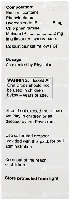 Flucold Af Oral Drops 15ml