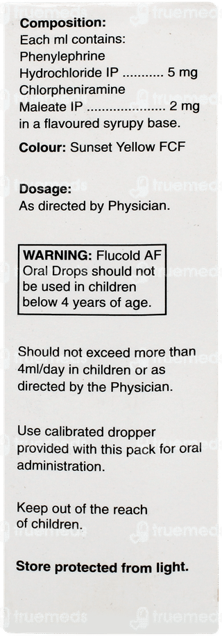 Flucold Af Oral Drops 15ml