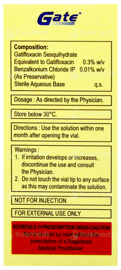 Gate Eye Drops 5ml Gate Eye Drops 5ml