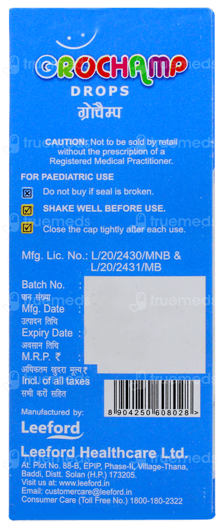Grochamp Oral Drops 30ml