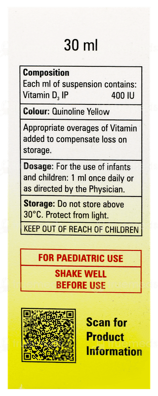 Jusdee 400 No Added Sugar Oral Drops 30Ml