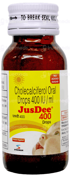 Jusdee 400 No Added Sugar Oral Drops 30Ml