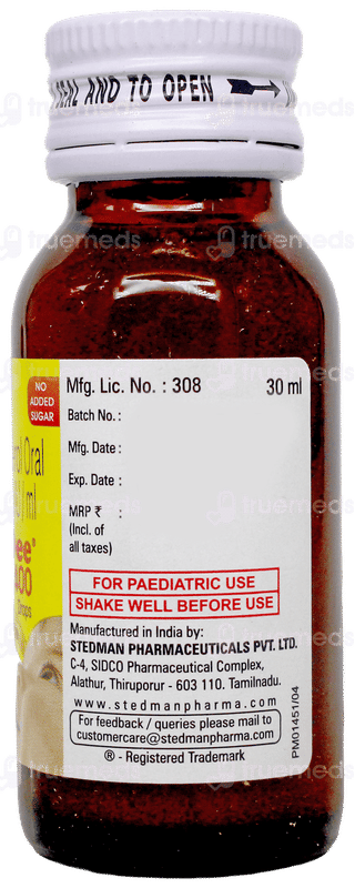 Jusdee 400 No Added Sugar Oral Drops 30Ml
