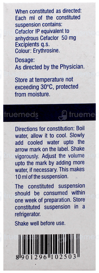 Keflor Strawberry Flavour Suspension 10Ml