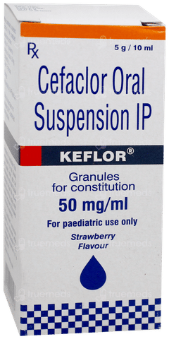 Keflor Strawberry Flavour Suspension 10Ml Keflor Strawberry Flavour Suspension 10Ml